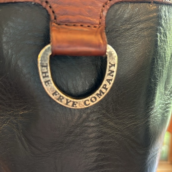 Black &  Brown Frye Boots size 8 1/2   Excellent Used Condition - Picture 14 of 14